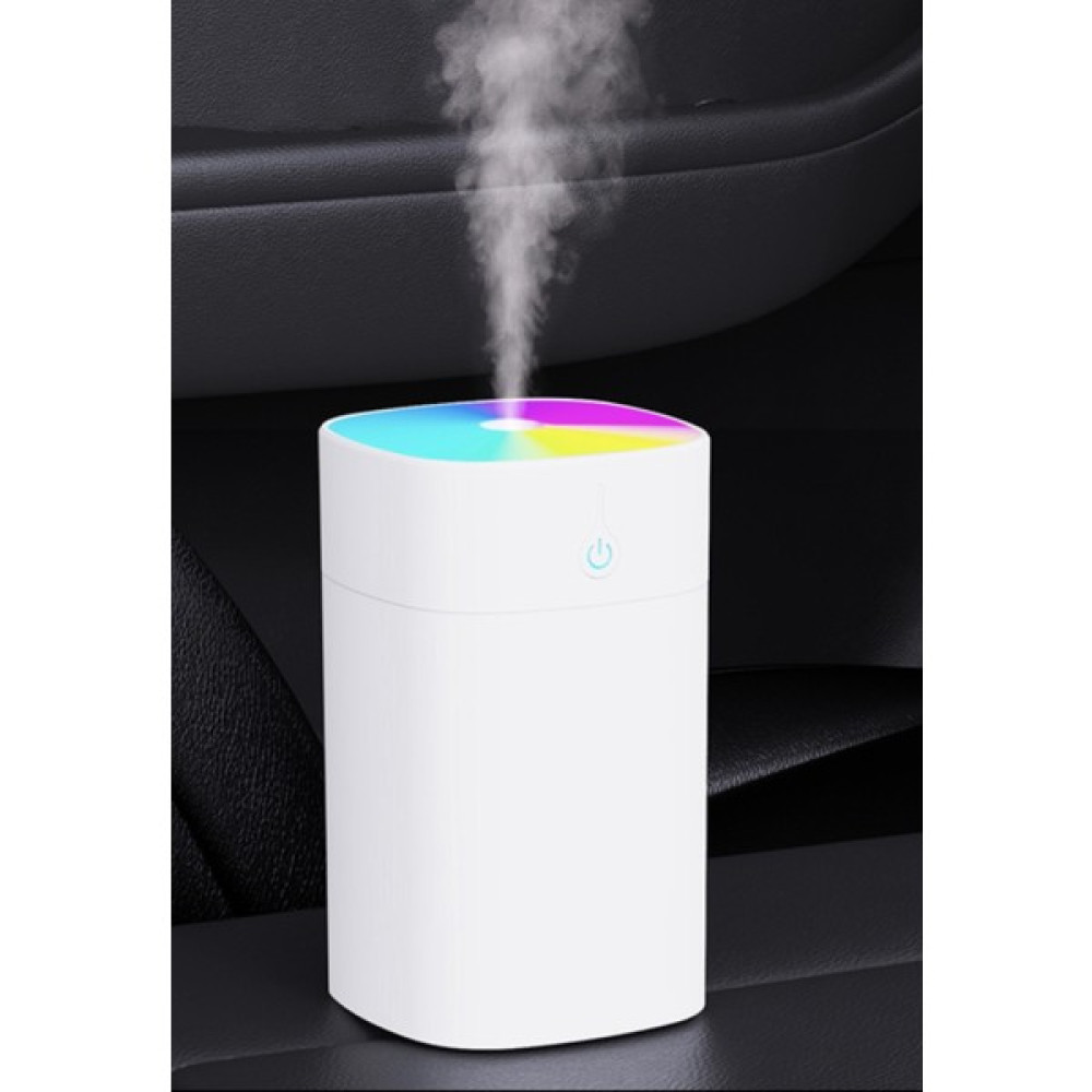H2O Humidifier 400 ml Ulrasonik Hava - Oda- Araç Nemlendirici Buhar Makinesi Aroma Difüzörü - Beyaz Hava Temizleme - Nemlendirme Cihazları Fiyatı