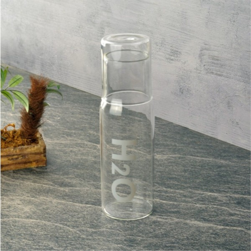 H2o Tohana Cam Başucu Sürahisi - Gri - 600 ml Sürahi Fiyatı