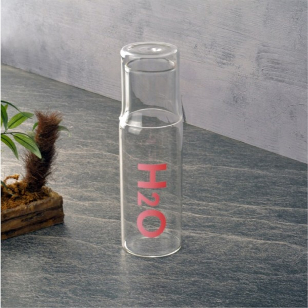 H2o Tohana Cam Başucu Sürahisi - Pembe - 600 ml Sürahi Fiyatı