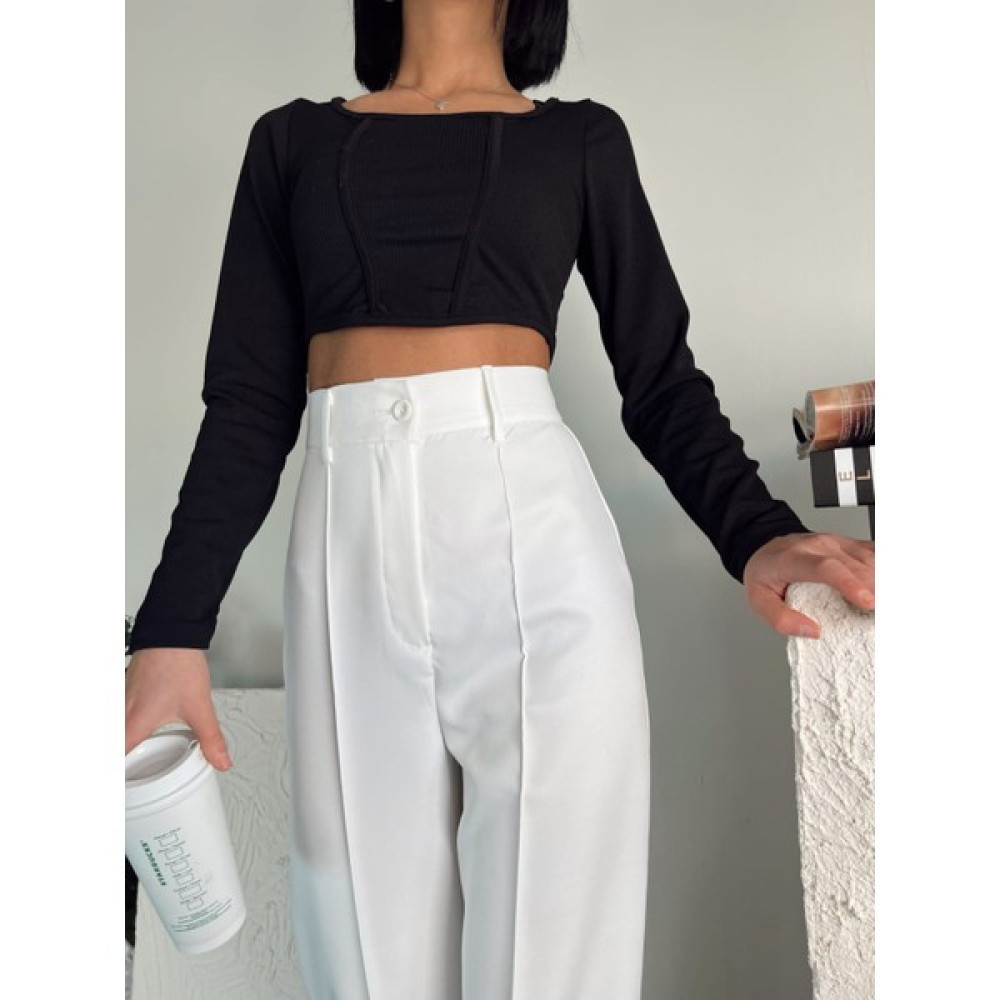 H&A Çimalı Slim Fit Kalip Kadın Salaş 90's Yüksek Salaş Paç Palazzo Pantolon Kadın Pantolon Fiyatı