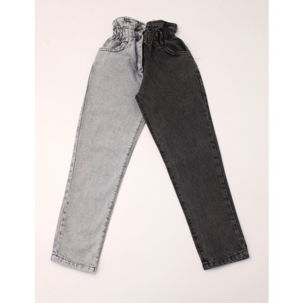 HaanBebe Kız Çocuk Mom Jeans Yüksek Bel Kot Pantolon Kız Çocuk Pantolon Fiyatı