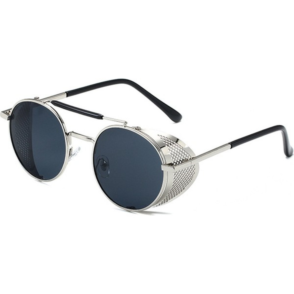 Habby 66247 Steampunk Gözlük-Gümüş Çerçeve Gri Parça (Yurt Dışından) Unisex Güneş Gözlükleri Fiyatı