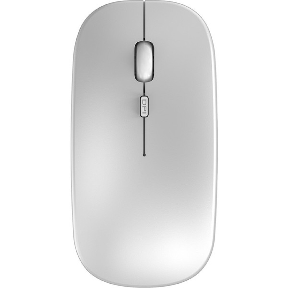 Habby Çift Modlu 2.4g Silent Mini Optik Kablosuz Fare, Ince Gümüş (Yurt Dışından) Klavye - Mouse Fiyatı
