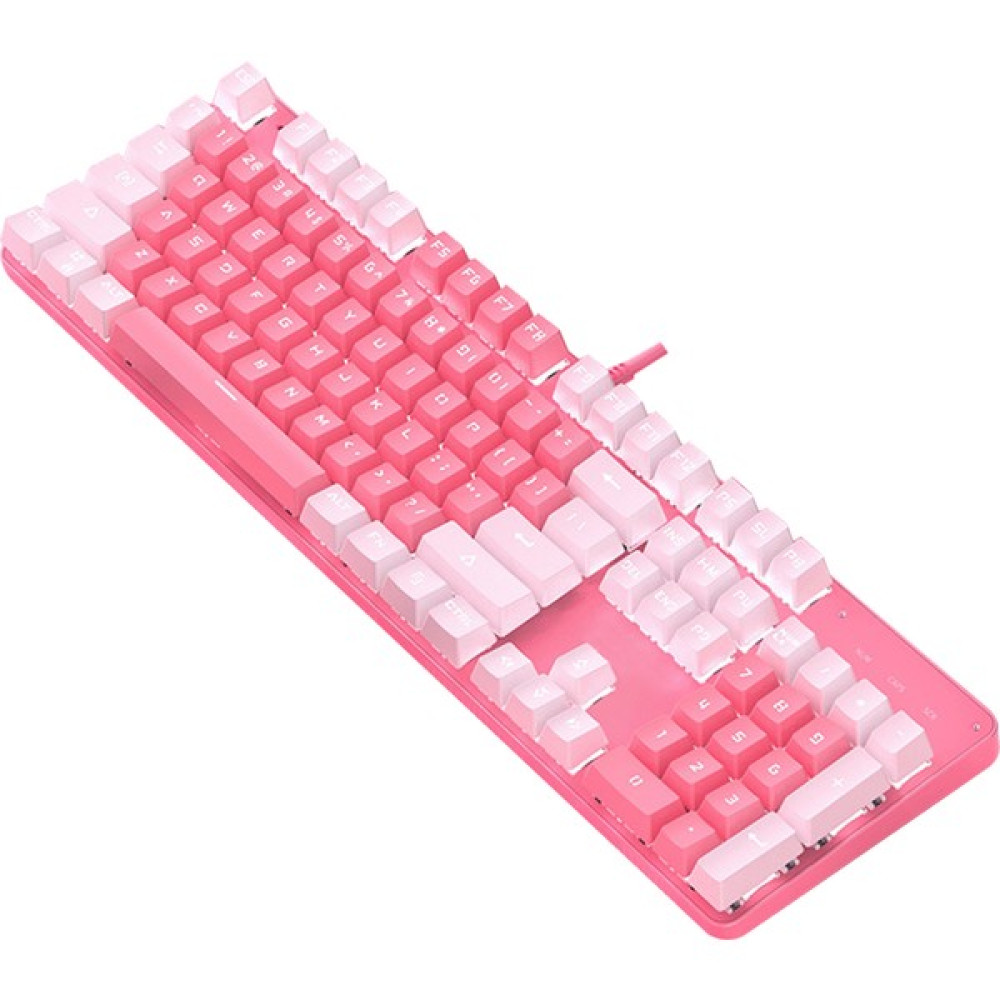 Habby Cute Girly Pink Mekanik Klavye 104 Tuşlu Beyaz Pembe (Yurt Dışından) Oyuncu Klavyesi Fiyatı