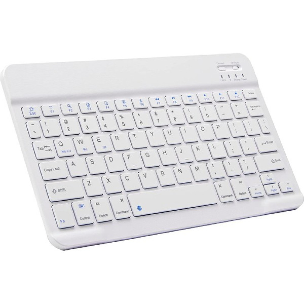 Habby Ince Şarj Edilebilir Kablosuz Bluetooth Klavye 10 Inç Beyaz (Yurt Dışından) Oyuncu Klavyesi Fiyatı