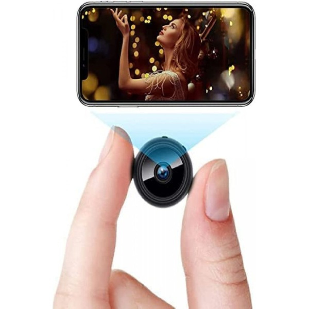 Habby Kablosuz Güvenlik Wifi Kamera Mini Gizli Casus Küçük Ip Kameralar (Yurt Dışından) - Siyah Oto Görüntü Sistemleri Fiyatı