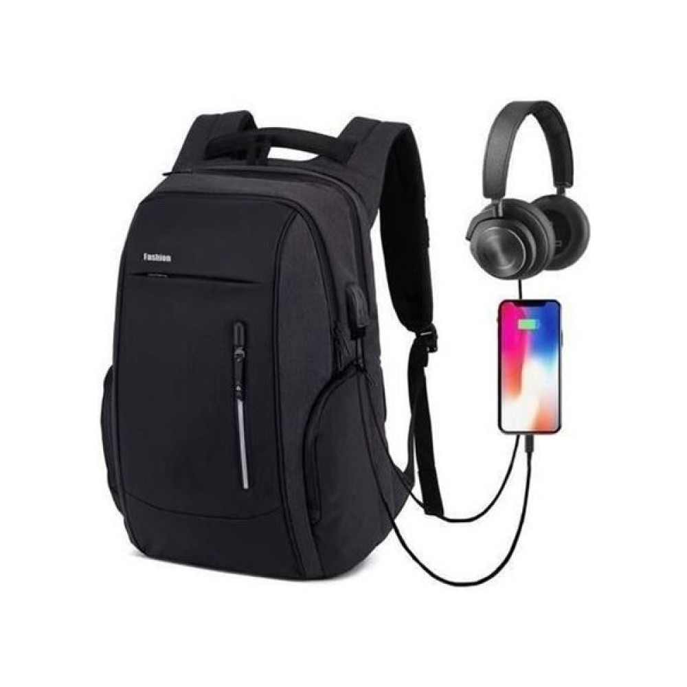 Habby Rock Laptop Sırt Çantası, 17,3 Inç Siyah (Yurt Dışından) - single Telefon Kılıfı Fiyatı