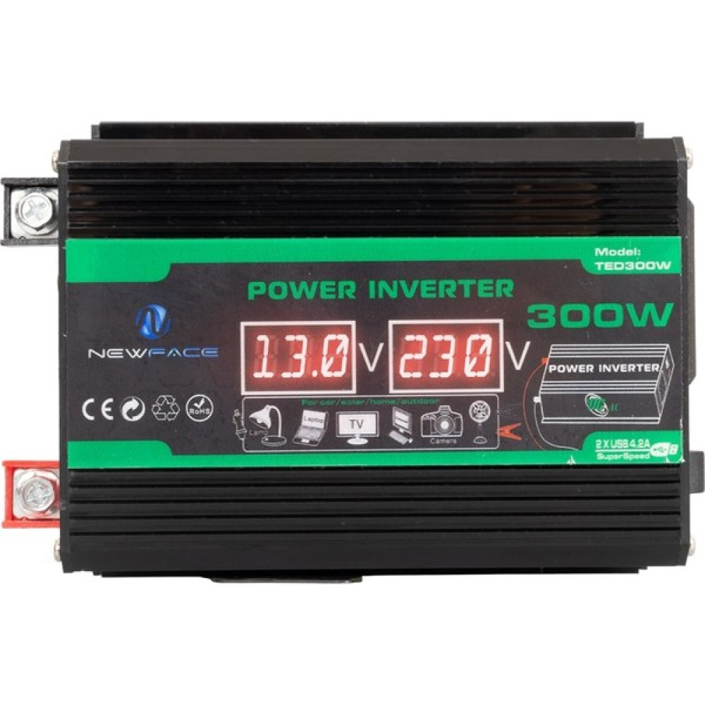 Hacarlıoğlu Dijital Ekran 12 Volt 300 Watt Modıfıed Sınus Power Inverter TED300W (81) Kaynak Makineleri Fiyatı