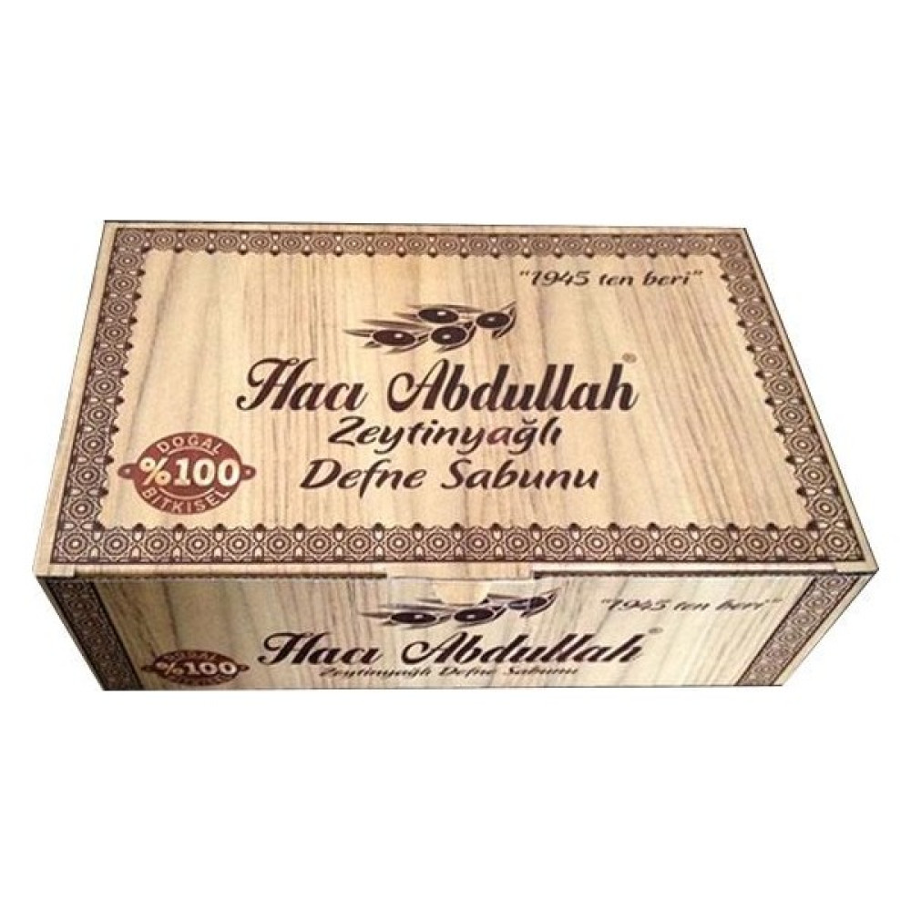 Hacı Abdullah Defne Sabunu 20 Adet x 180 gr = 3.6 Kg Sabunlar Fiyatı