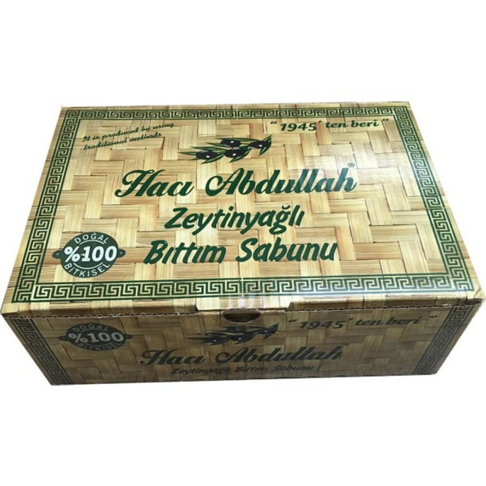 Hacı Abdullah Zeytinyağlı Bıttım Sabunu 20 Adet x 180 gr = 3.6 Kg Sabunlar Fiyatı