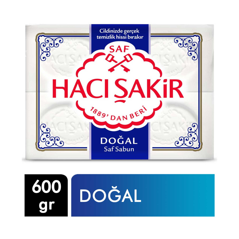 Hacı Şakir Banyo Sabunu 4 x 150 gr Doğal Sabunlar Fiyatı