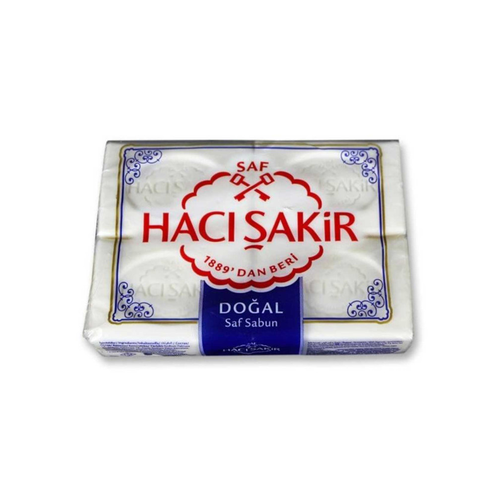 Hacı Şakir Banyo Sabunu 4 x 150 gr Doğal