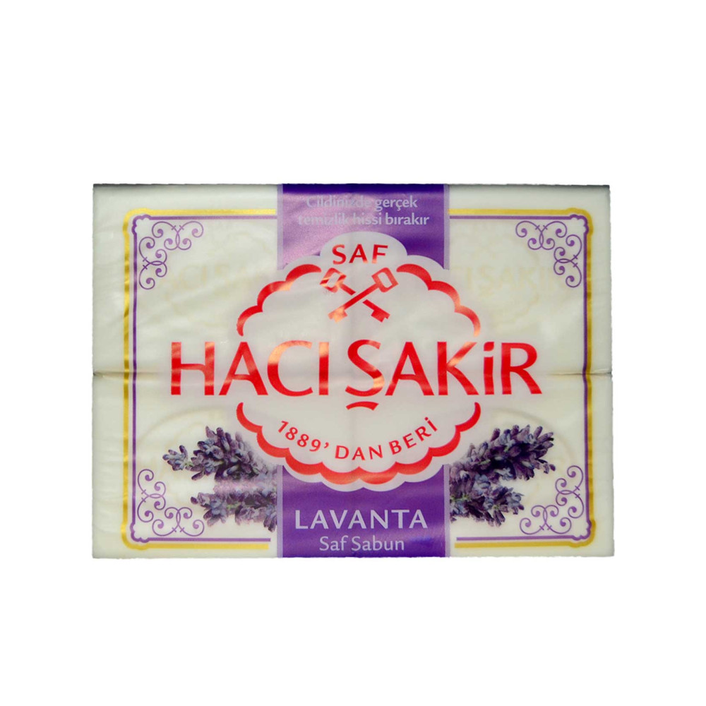 Hacı Şakir Banyo Sabunu 4 x 150 gr Lavanta