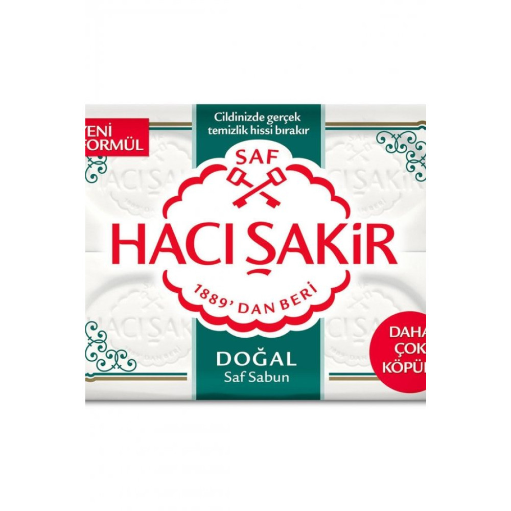 Haci Sakir Dogal Beyaz Kalip Sabun 4X200 G Kategori: Banyo Sabunu Duş Jelleri ve Banyo Köpükleri Fiyatı