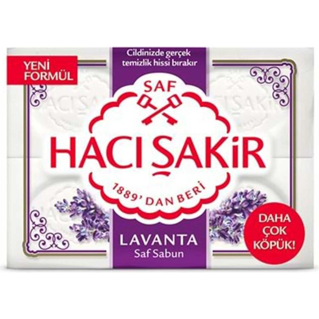 Hacı Şakir Hacı Şakir Banyo Sabunu 4X150 gr Lavanta 8718951384330 Banyo Sabunu Sabunlar Fiyatı