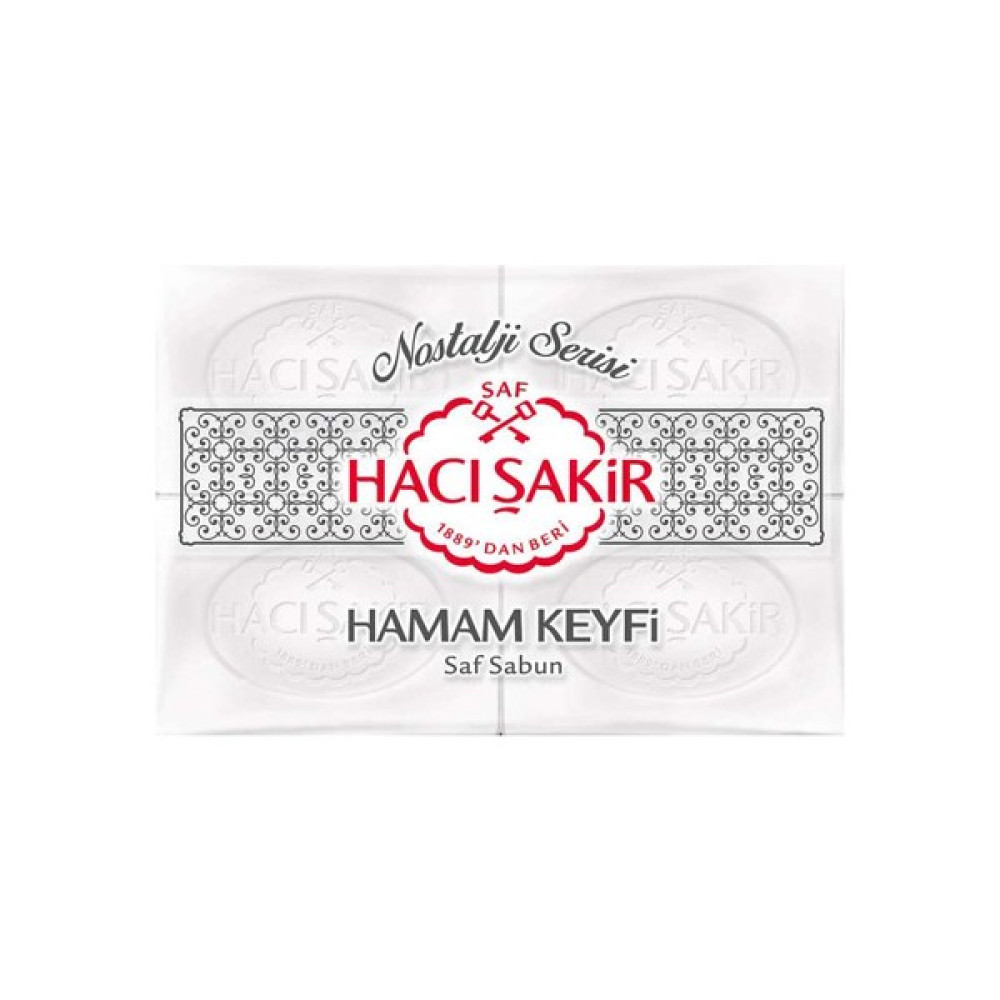 Hacı Şakir Hamam Keyfi Saf Sabun 4'lü 200 gr Sabunlar Fiyatı