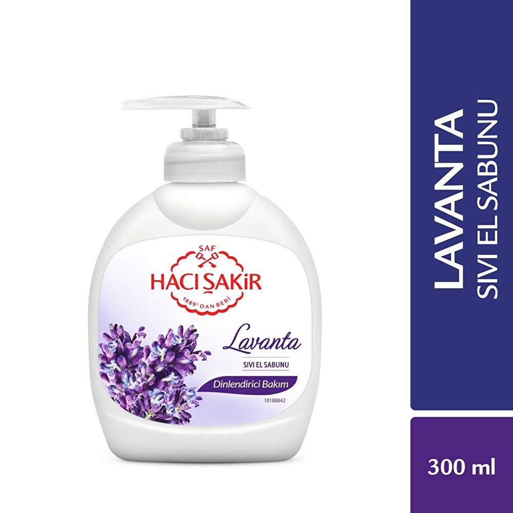Hacı Şakir Lavanta Dinlendirici Bakım Sıvı El Sabunu 300 ml Sabunlar Fiyatı