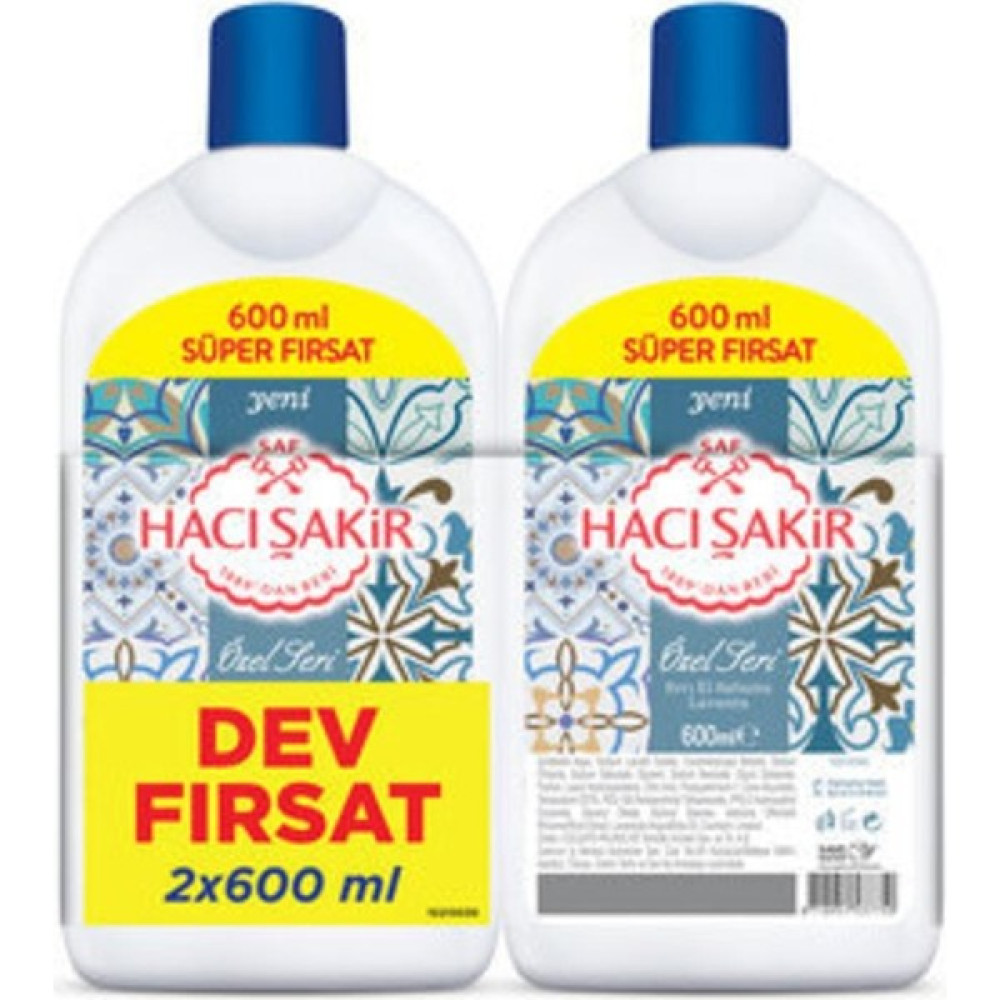 Hacı Şakir Özel Seri Sıvı Sabun 2X600 ml El Bakımı Fiyatı