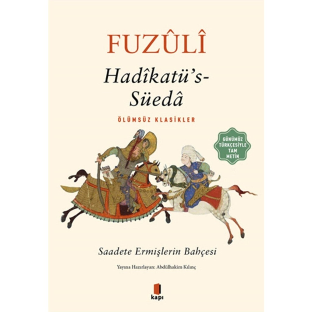 Hadikatüs Süeda - Fuzuli Türk Klasikleri Fiyatı