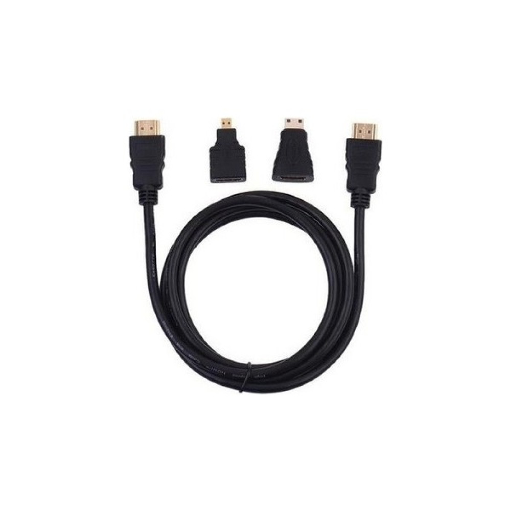 Hadron 3in1 HDMI Kablo Set - Micro ve Mini HDMI Set - 1.5m HDMI Kablo Fiyatı