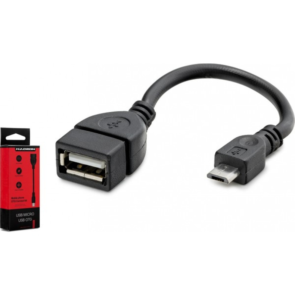 Hadron HN4590K Otg Kablo Micro USB To USB 10CM Bilgisayar Çevirici ve Adaptörü Fiyatı