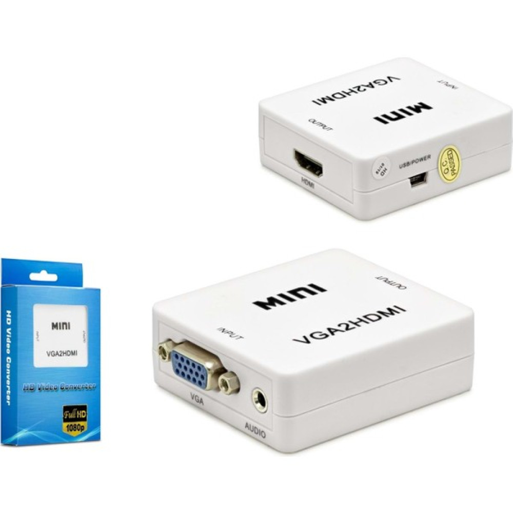 Hadron VGA To HDMI Görüntü ve Ses Aktarıcı Converter Hadron HN-224 Bilgisayar Çevirici ve Adaptörü Fiyatı