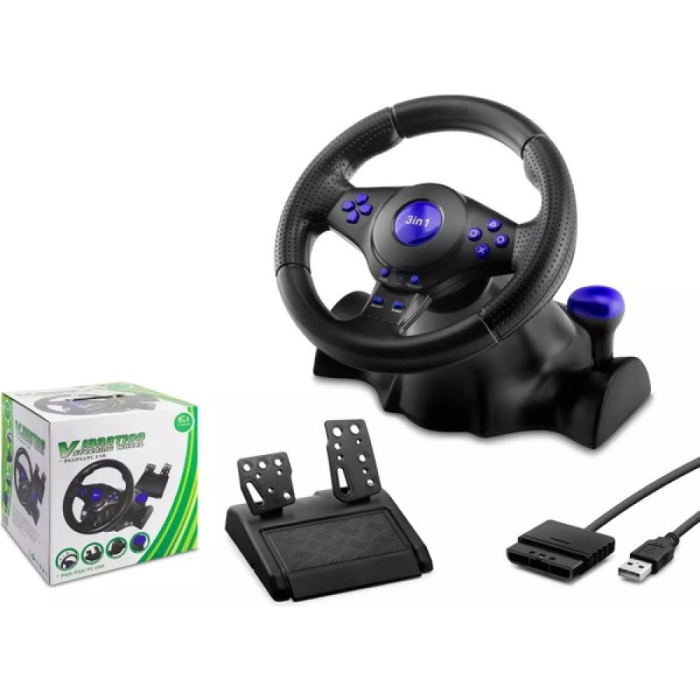 Hadron VW9803 Oyun Direksiyon Seti Ps3 - Ps2 - Pc PlayStation 2 - 3 Oyunları Fiyatı