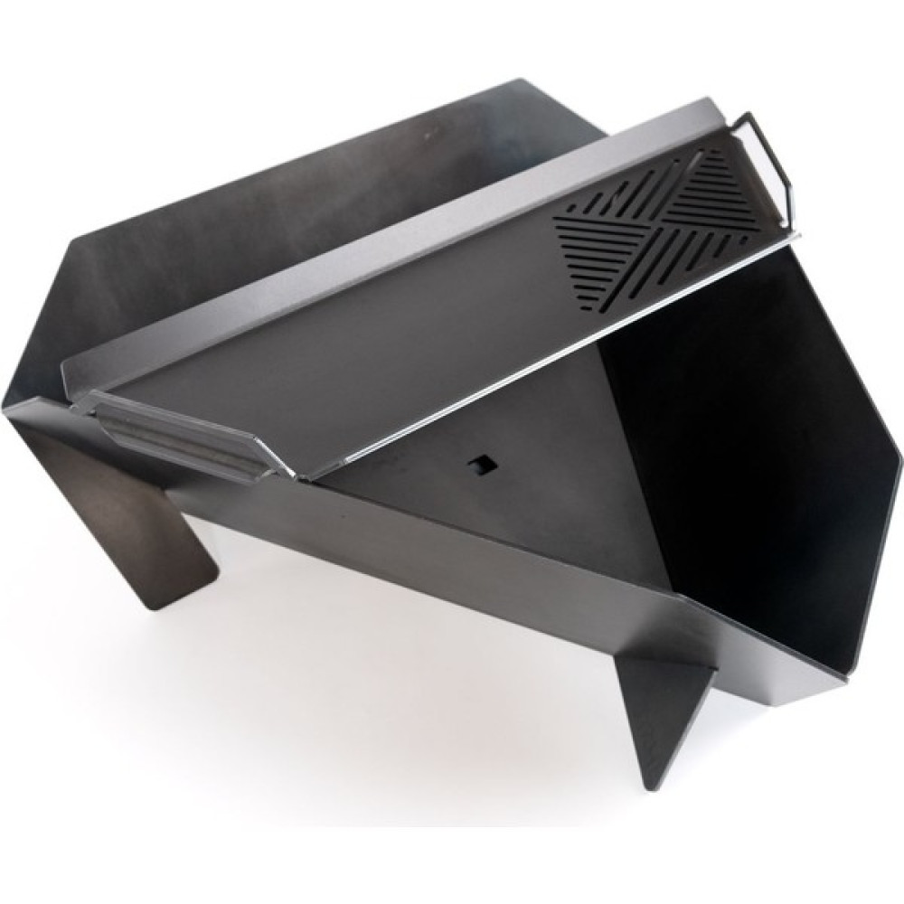 Haegs Fire Pit Ateş Çukuru Bbq Grill Izgaralı, Kamp Ateşi, Barbekü Mangal (W90CM x H32CM) Büyük Boy - Antrasit Gri Bahçe Mangalı & Barbekü Fiyatı