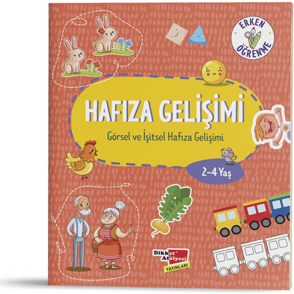 Hafıza Gelişimi (Görsel ve Işitsel Hafıza Gelişimi) - 0 - 3 Yaş Zihinsel Gelişim Kitapları Fiyatı