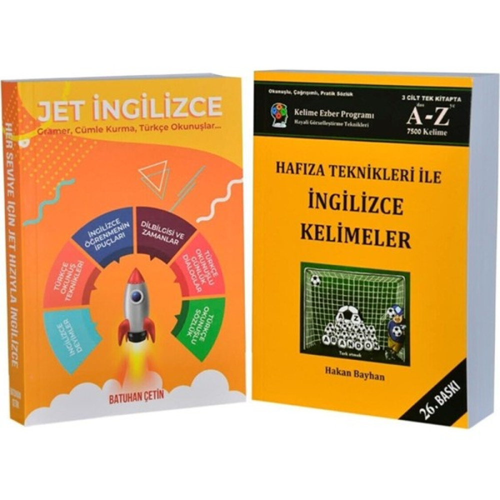 Hafıza Teknikleri ile İngilizce Kelimeler - Jet İngilizce Yabancı Dil Kitapları Fiyatı