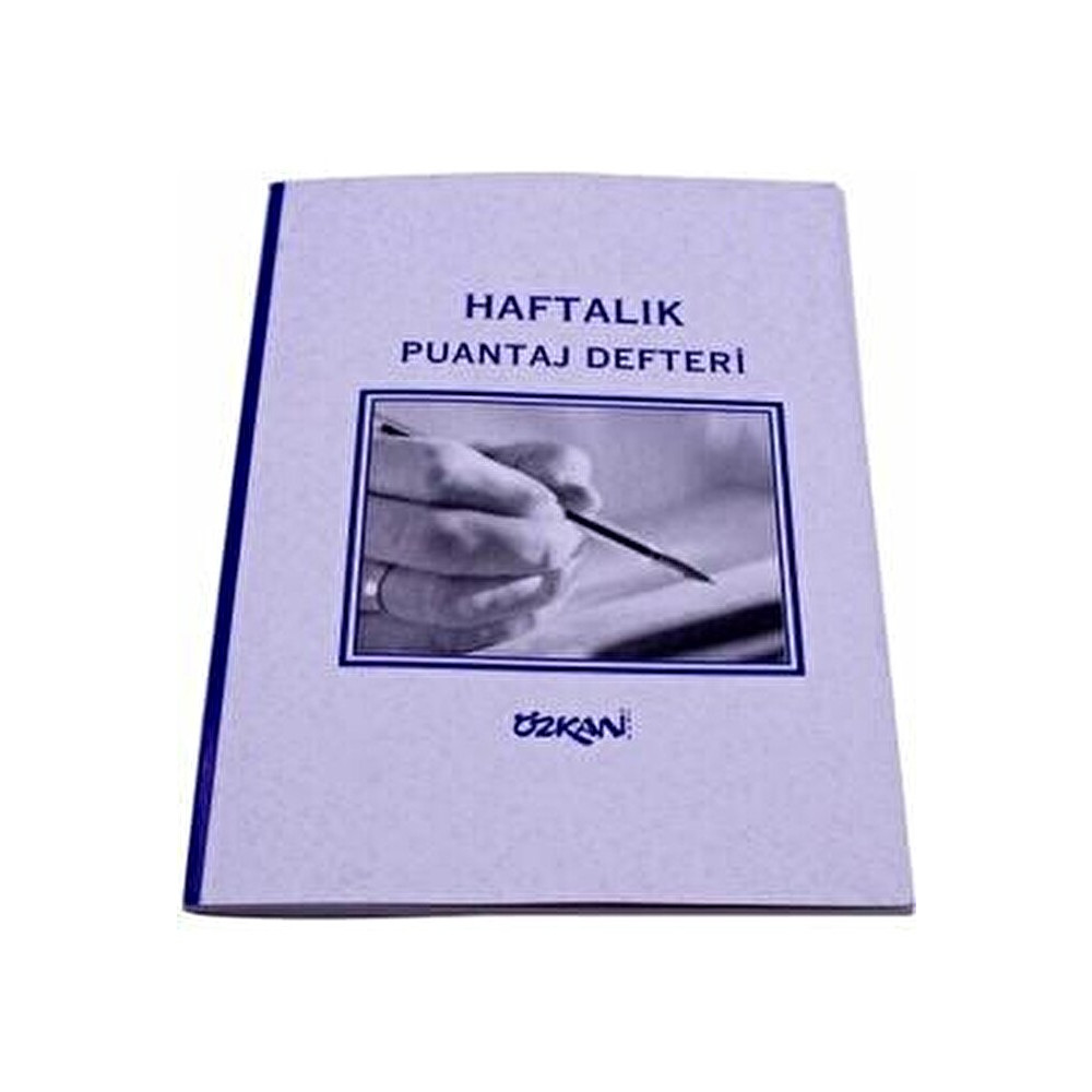 HAFTALIK PUANTAJ DEFTERİ 19X13CM 26 YP Ofis Malzemeleri Fiyatı