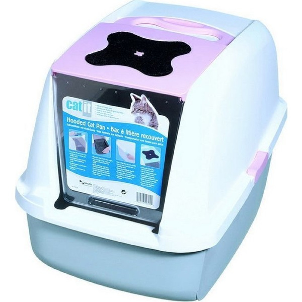 Hagen Catit 50700 Kedi Kapalı Tuvalet Kabı Pembe 57X46,5X39 Cm Evcil Hayvan Ürünleri Fiyatı