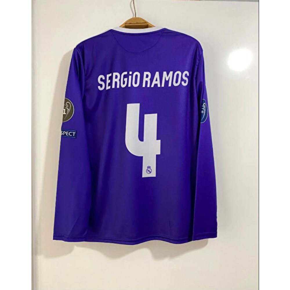 Hagi Real Madrid 2017 Cardiff Şampiyonlar Ligi Finali Ramos Forması Erkek T-shirt Fiyatı