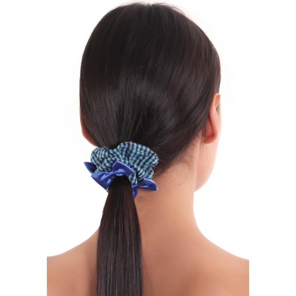 Hahai Accessories Kadın Pötikareli Kurdele Detaylı Scrunchie Toka Toka, Taç & Saç Bandı Fiyatı