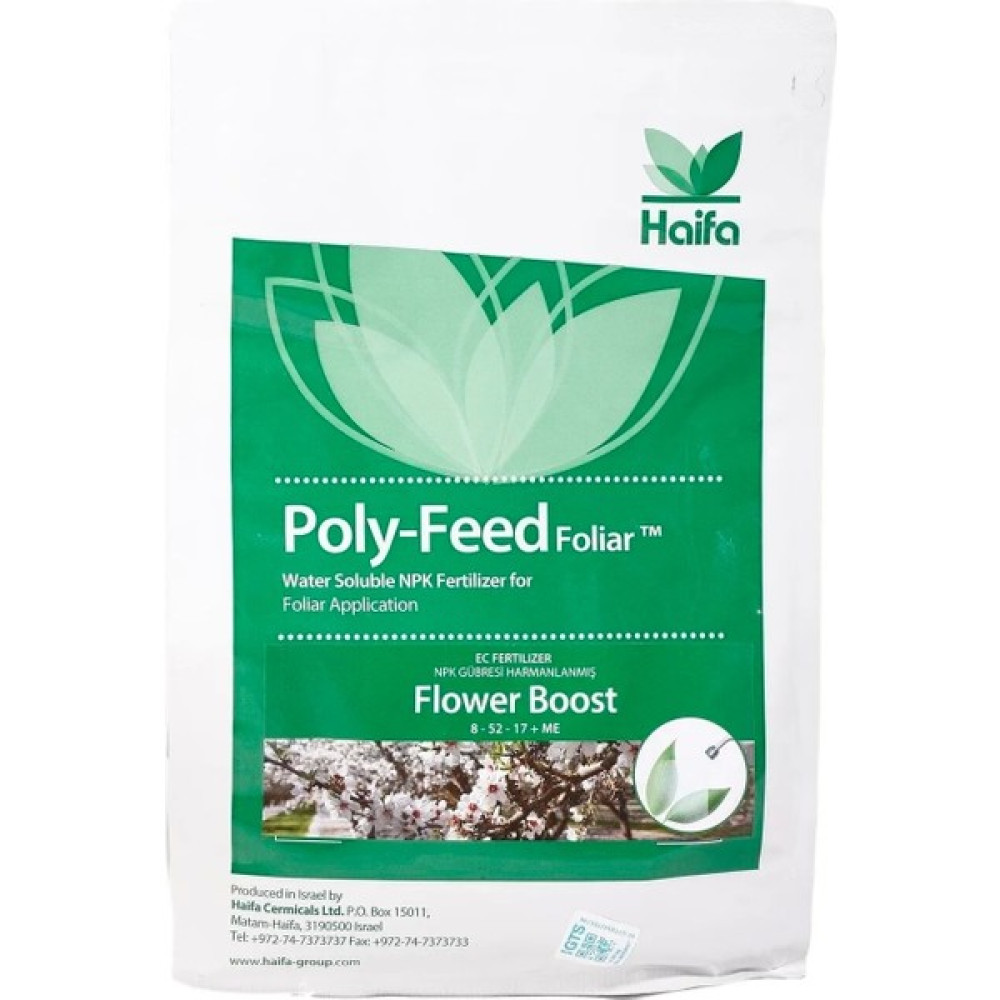 Haifa Poly-Feed Foliar 8-52-17 2 kg Gübre Fiyatı