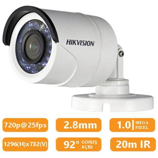 Haikon DS-2CE16C0T-IR Bullet IR Güvenlik Kamerası Güvenlik Kameraları Fiyatı