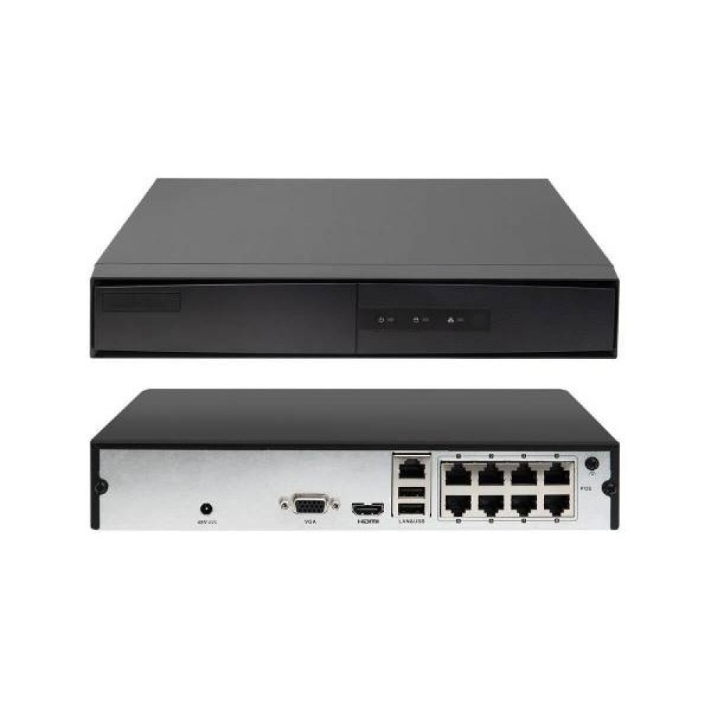Haikon (DS-7108NI-Q1/8P/M) 8 Kanal 1xhdmı,1xvga, 1 Sata Metal Kasa Poe NVR Kayıt Cihazı Güvenlik Kameraları Fiyatı