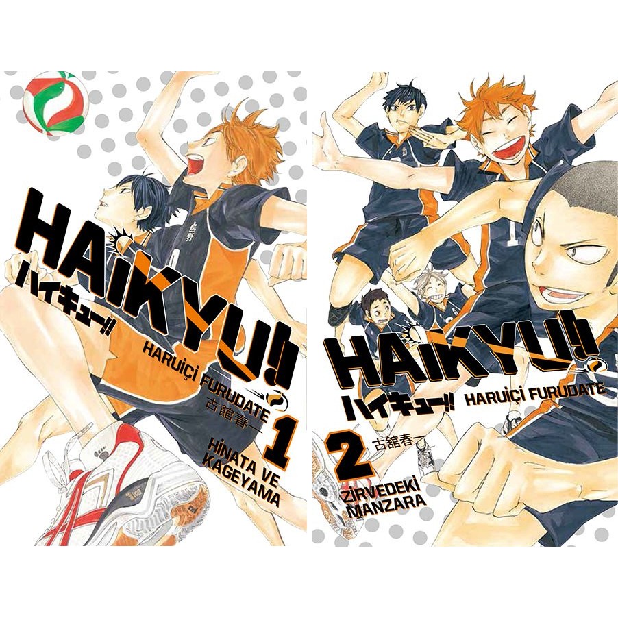 Haikyu 1 ve 2. Ciltler Manga Seti - Haruichi Furudate Diğer Fiyatı