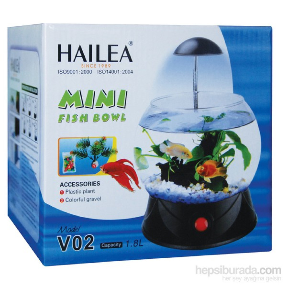 Hailea V-01 Akvaryum Fanus (Gümüş) Evcil Hayvan Ürünleri Fiyatı