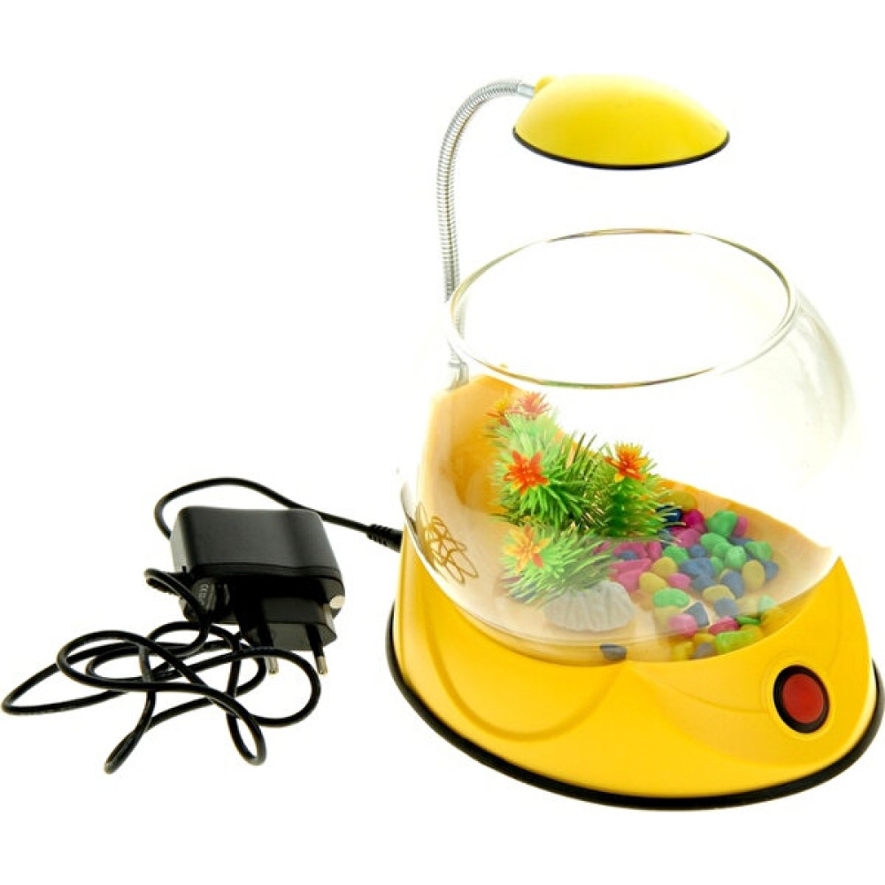 Hailea V01 Fanus Sarı 2.5l LED Aydınlatmalı Evcil Hayvan Ürünleri Fiyatı