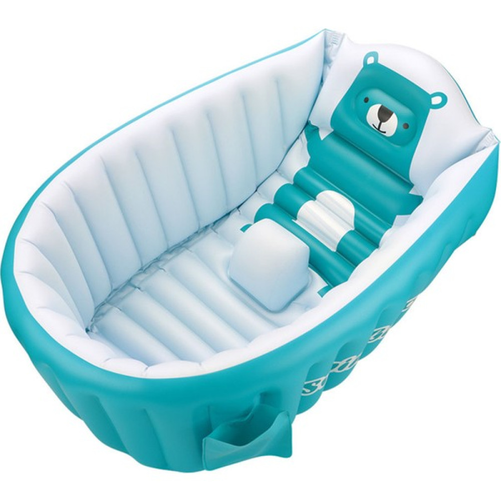 Hailihui Store Şişme Bebek Küveti Portatif Katlanabilir Ev Mini Yüzme Havuzu (Yurt Dışından) - Mavi - 0 - 6 Yaş Bebek Banyo Küveti Fiyatı