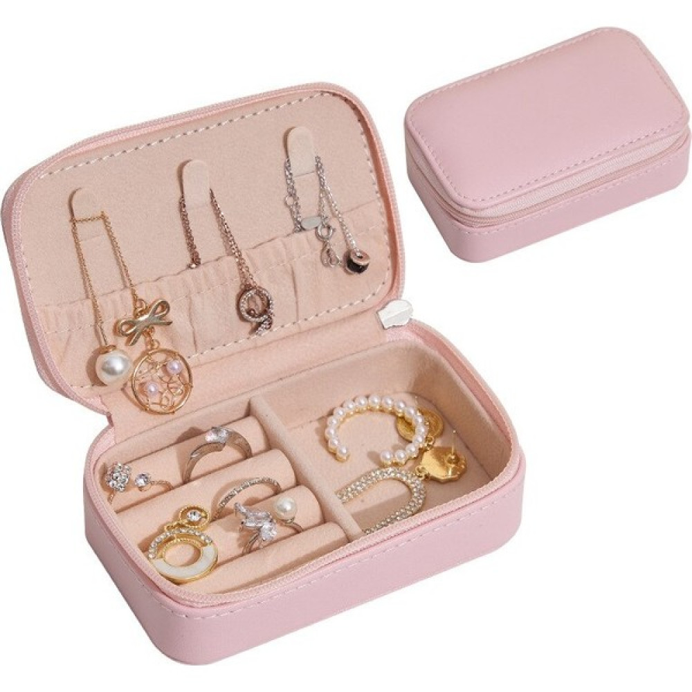 Hainan Shenda Çok Bölmeli Takı Organizer Kutusu - Pembe (Yurt Dışından) - 5x8x15cm Eşya Saklama Kutusu Fiyatı
