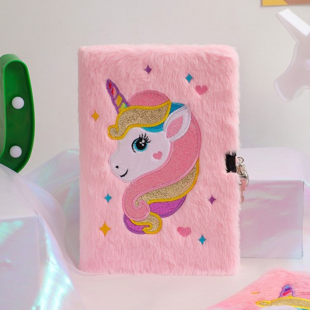 Hainan Shenda Kilitli Çocuk Unicorn Defter Günlük - Pembe (Yurt Dışından) - Not Defteri - 3x15x22cm Not Defteri & Bloknot Fiyatı
