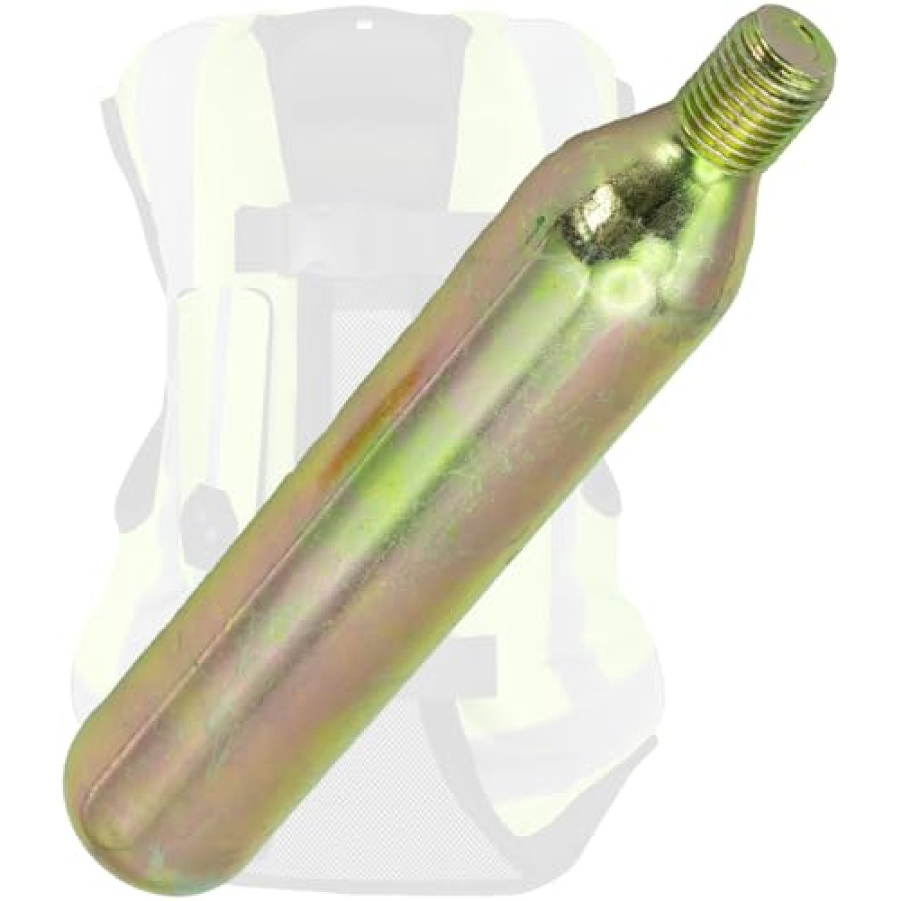 HAINEAO 38g (50cc) Motorcycle Safety Air Bag Vest CO2 Kit Cartridge Cylinder 1/2-inch Thread