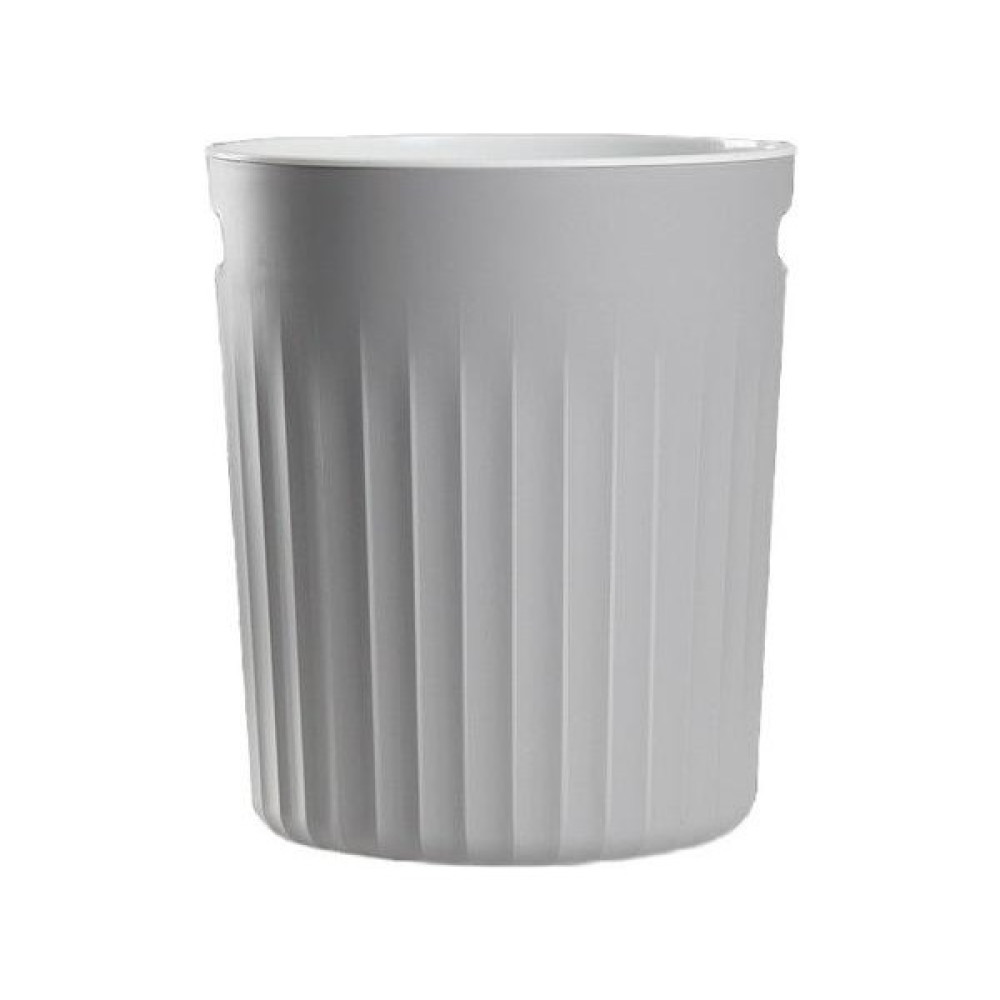 Haitn 10LPRESÜR Halka Kapaksız Oturma Odası Yatak Odası Çöp Kutusu Sınıflandırılmış Plastik Sıhhi Kova (Yurt Dışından) - Gri Çöp Kovaları Fiyatı