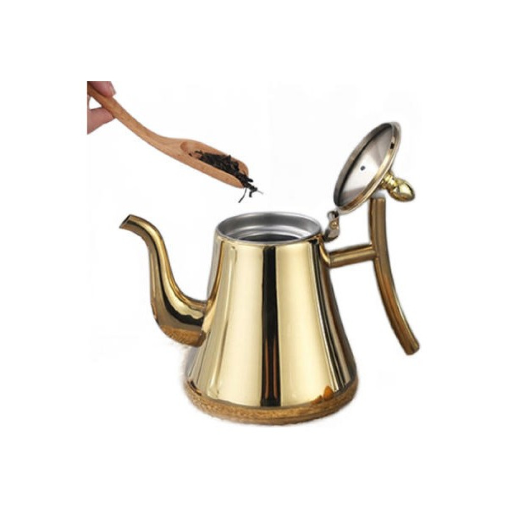 Haitn 1500 ml Çıkarılabilir Süzgeci ile Paslanmaz Çelik Çaydanlık, Cezve, Indüksiyon Ocak Çay Su Isıtıcısı Su Kettle | Çaydanlıklar (Yurt Dışından) Çay / Çaydanlık Setleri Fiyatı