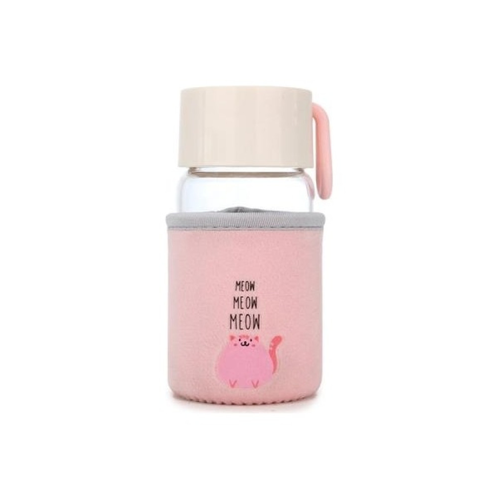 Haitn 250ML Cam Fincan Yaratıcı Sevimli Su Bardağı Öğrenci Cam Su Bardağı (Yurt Dışından) - Pembe Suluk Fiyatı