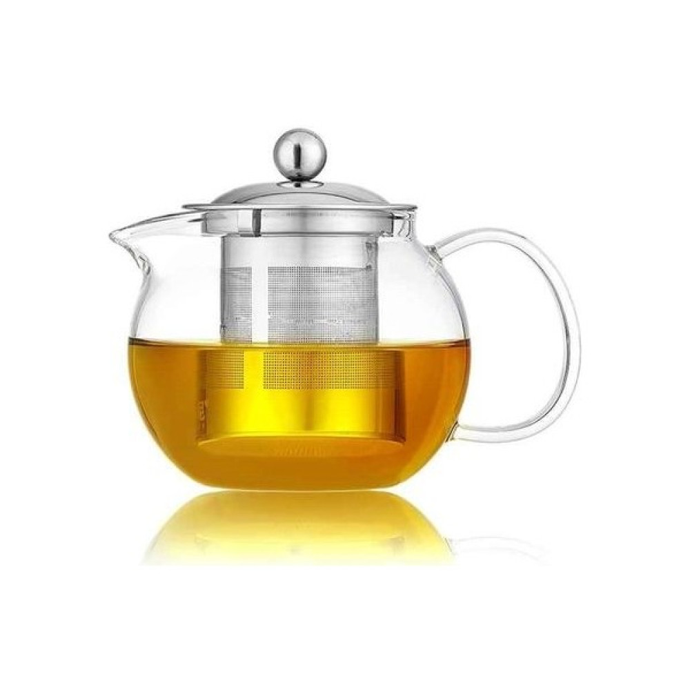 Haitn 950 ml Cam Paslanmaz Çelik Demlik ile Demlik Filtre Kapak Isıya Dayanıklı Çay Potu Su Isıtıcısı Ev Ofis Teaware Seti | Çaydanlıklar (950ML) (... Çay / Çaydanlık Setleri Fiyatı