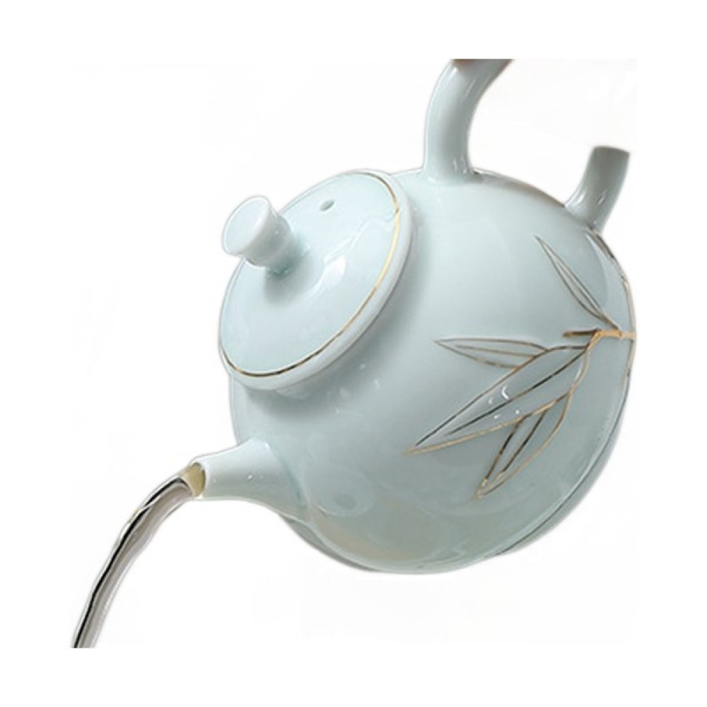 Haitn Bambu Çaydanlık Celadon Çaydanlık Çin Seramik Çaydanlık Çaydanlık Teacup Suit Çay Seti | Çaydanlıklar (Yurt Dışından) Çay / Çaydanlık Setleri Fiyatı