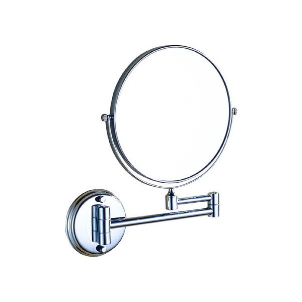 Haitn Banyo Vanity Ayna, Banyo Duvara Monte Vanity Ayna, Otel Tuvalet, Geri Çekilebilir Büyüteç ve Katlanır Çift Taraflı Ayna (Yurt Dışından) - Gümüş Banyo Aynası Fiyatı